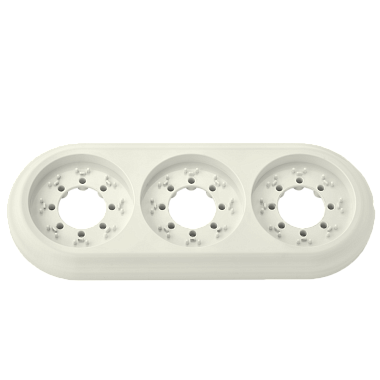 Рамка 3-постовая Bylectrica Ретро бежевый