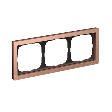 Рамка 3-постовая металл SE ArtGallery Pure медь