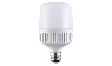 Лампа светодиодная Е27  65Вт 6500К 175-264В цилиндр холод. белый свет переходник Е40 RSV