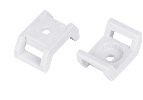 Площадка под монтажный пистолет 26х16 серая Рувинил