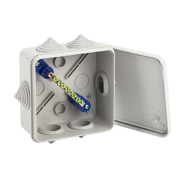 Коробка уравнивания потенциалов ОП 100х100х50мм IP55  ЭРА Б0051417