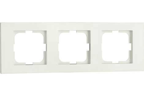 Рамка 3-постовая Ovivo Grano белый
