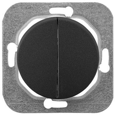 Выключатель 2 СП 10А механизм Bylectrica Прованс графит