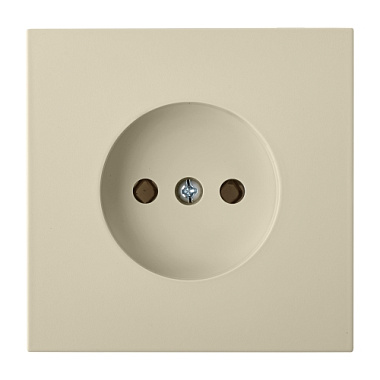 Розетка 1 СП 16А механизм Bylectrica Carre бежевый