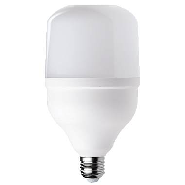 Лампа светодиодная Е27  40Вт 6400К 220-240В цилиндр холод. белый свет переходник Е40 Foton Lighting