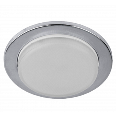 Светильник точечный под лампу Gx53 13W 220V хром Б0048956