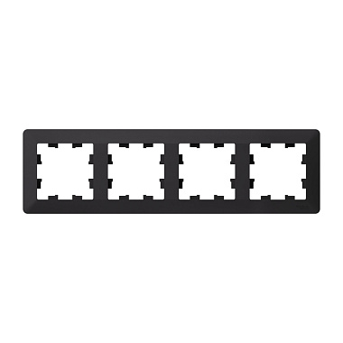 Рамка 4-постовая SE AtlasDesign Air карбон/дымчатый черный