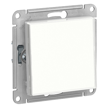 Выключатель 1 СП 10АХ сх.1 механизм SE AtlasDesign Art белый