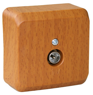 Розетка 1 ОП TV SE Этюд бук