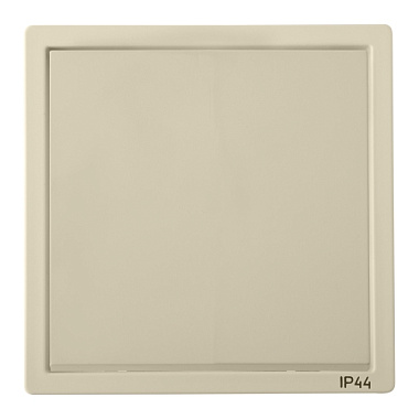 Выключатель 1 СП IP44 10А Bylectrica Carre бежевый