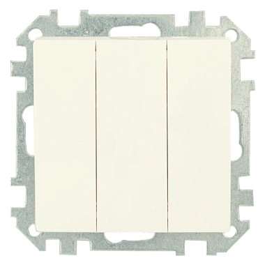Выключатель 3 СП 10А механизм Bylectrica Стиль бежевый