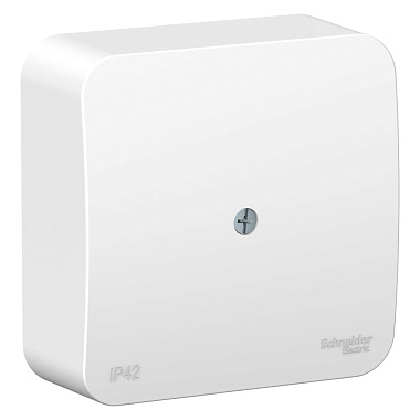 Коробка расп. ОП 75х75х30мм IP42 SE Blanca белый