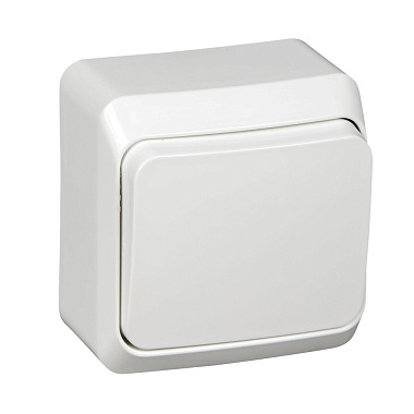 Выключатель 1 ОП 10АХ SE Этюд белый