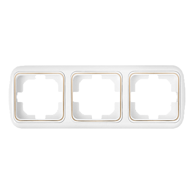 Рамка 3-постовая Bylectrica Гармония Люкс