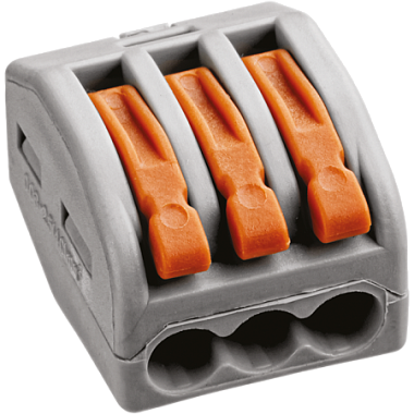 Зажим безвинтовой 3х(0,08-2,5) с рычагами (50шт/упак) Navigator 71 290