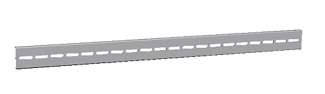 Рейка монтажная (50x710) перфорированная к ВРУ Unit и ЩО-70 (Вх800хГ) EKF PROxima