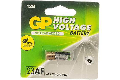 Элемент питания (A23) щелочной Alkaline 12V 1BL GP