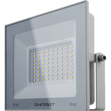 Прожектор светодиодный  70Вт 6000К IP65 5600Лм белый Онлайт 90 138