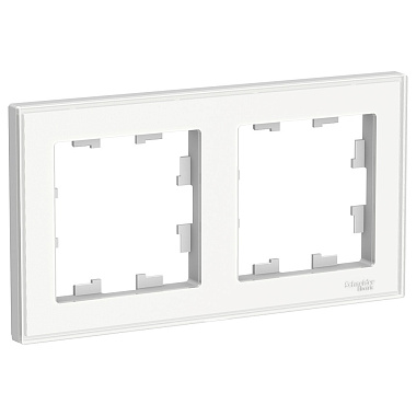 Рамка 2-постовая SE AtlasDesign Art белый