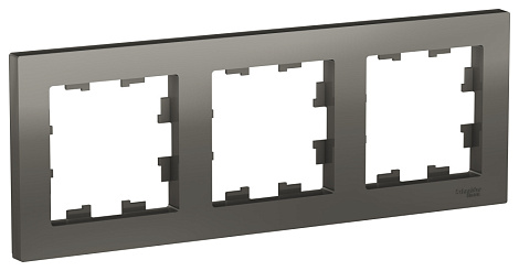 Рамка 3-постовая SE AtlasDesign сталь