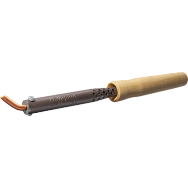 Паяльник  80Вт электрический (дерево, клин изогнутый) Navigator 80 693