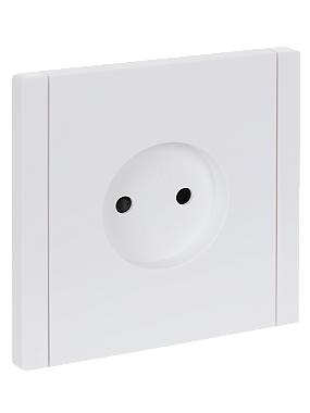 Розетка 1 СП 10А с з/шт IEK FP217 Forte&Piano белый