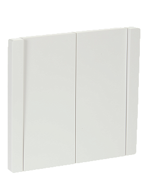 Выключатель 2 СП 10А проходной IEK FP207 Forte&Piano белый