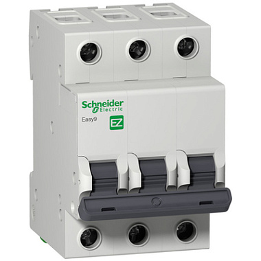 Автоматический выключатель 3P  50A (C) 4,5kA Schneider Electric Easy9