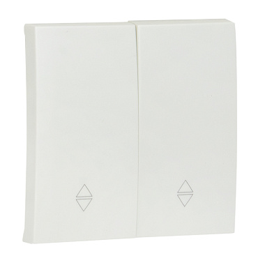 Лицевая панель выключателя 2-кл. проходного EKF Валенсия жемчуг