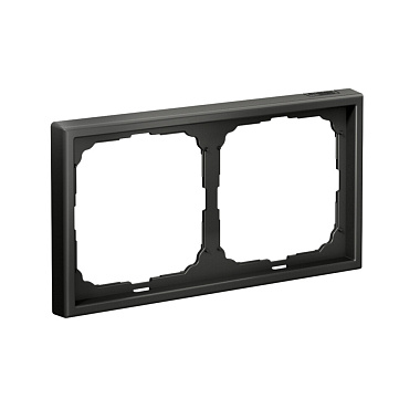 Рамка 2-постовая универсальная SE ArtGallery базальт