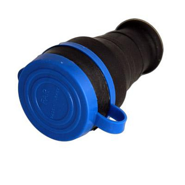 Розетка переносная каучук с з/к с крышкой 16А 230В IP44 F49 FAR