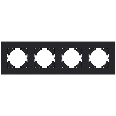 Рамка 4-постовая Gusi Electric City2.0 графит