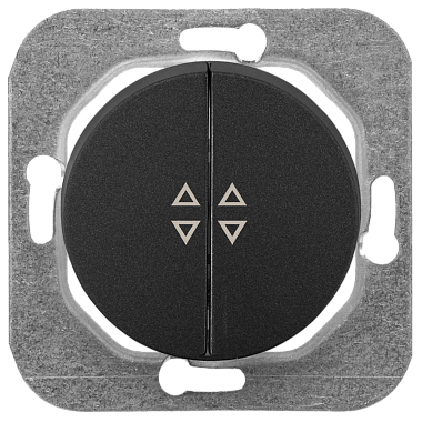 Выключатель 2 СП 10А проходной механизм Bylectrica Прованс графит