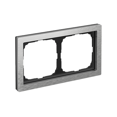 Рамка 2-постовая металл SE ArtGallery Pure алюминий