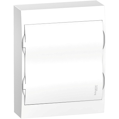 Бокс навесной 24 мод. 326х256х96 IP40 с белой дверью SE City9