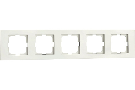 Рамка 6-постовая Ovivo Grano белый