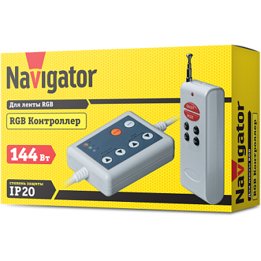 Контроллер для RGB лент серии ND-CRGB144RF Navigator 71 475