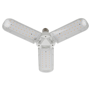 Лампа для растений светодиодная Е27 24Вт 3-х лепестковая полного спектра ЭРА Б0057285