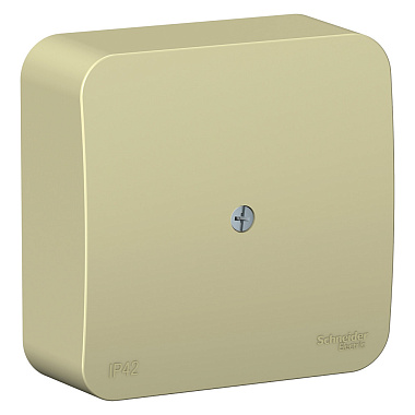 Коробка расп. ОП 75х75х30мм IP42 SE Blanca бежевый