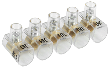 Зажим винтовой КЗВИ 6,0мм2 (5x1) IEK