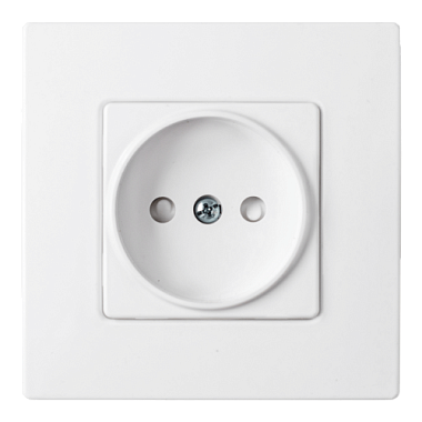 Розетка 1 СП 16А с з/шт Bylectrica Мастер белый