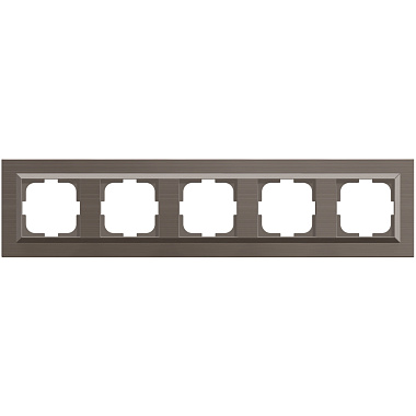 Рамка 5-постовая Ovivo Quantum медь