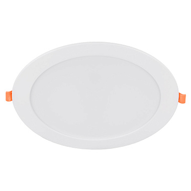 Панель светодиодная 24Вт 6500К 1800Лм IP40 d220х40мм круг Wolta