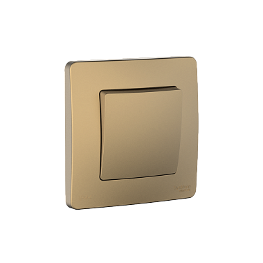 Переключатель 1 СП IP44 10А cх.6 SE Blanca титан