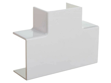 Тройник накладной 90 град. для РКК-40х40 Рувинил белый