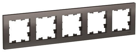 Рамка 5-постовая SE AtlasDesign мокко