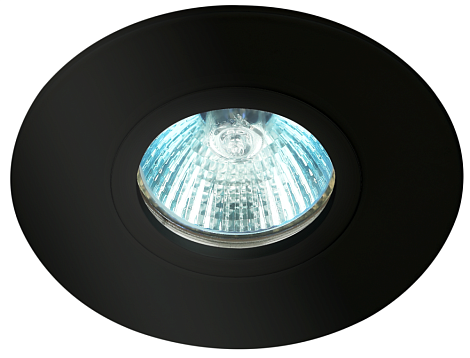 Светильник точечный MR16/GU5.3 алюминиевый черный ЭРА Б0054345