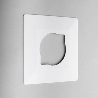 Защита стены под выкл./роз. (накладка d140мм) Bylectrica белый