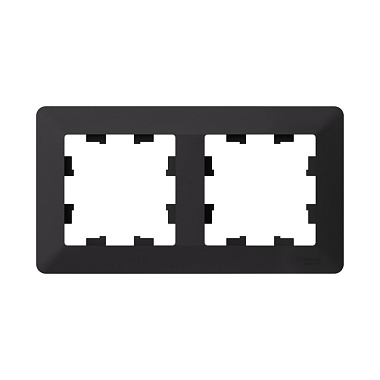 Рамка 2-постовая SE AtlasDesign Air карбон/дымчатый черный