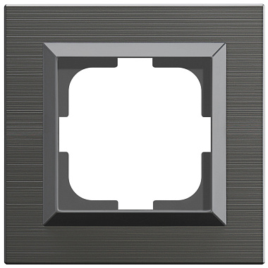 Рамка 1-постовая Ovivo Quantum серый магнит